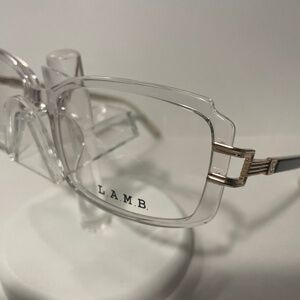 AUTHENTIC New L.A.M.B eyeglasses by GWEN STEFANI  LAUF114 in CRYSTAL